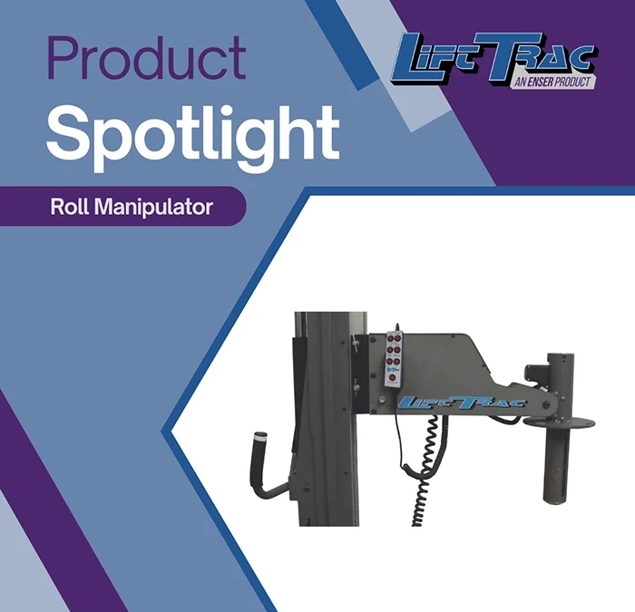 Product Spotlight: LiftTrac Roll Manipulators