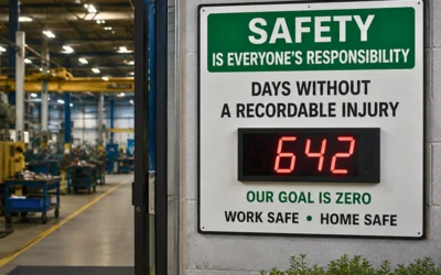 How Many Days has your Facility Gone Without a Workplace Injury?